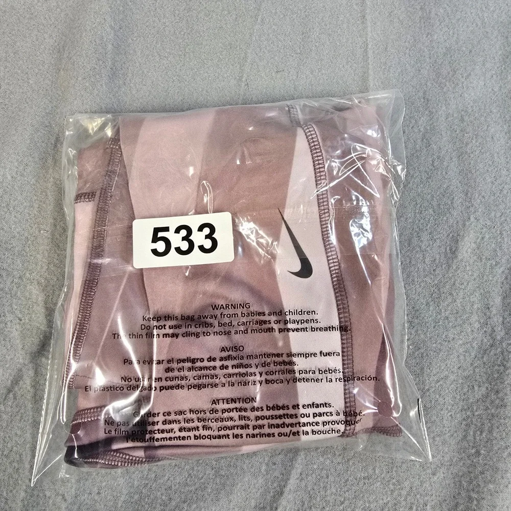 Nike‎ Legend Dri-FIT Leggings Womens XS Mauve Purple Abstract Print HR Yoga